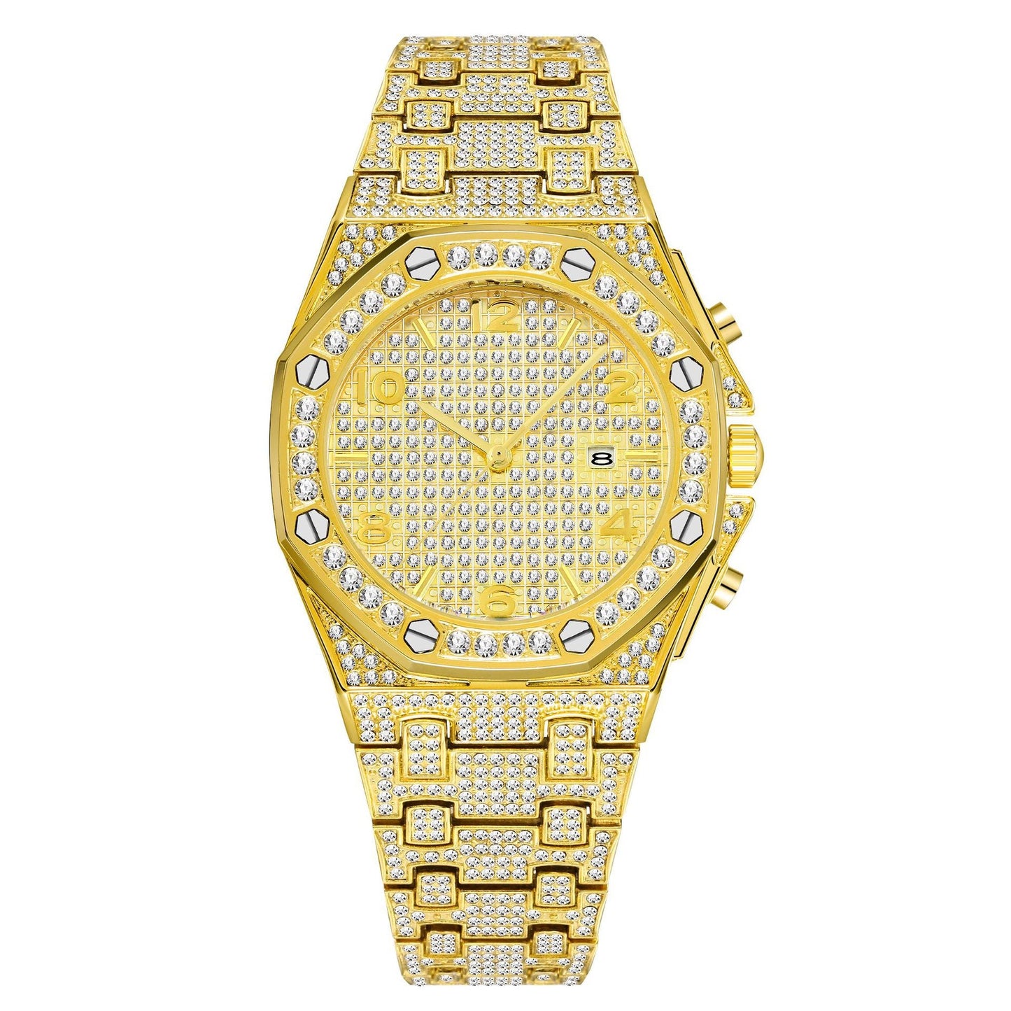 Luxor Iced Out Watch