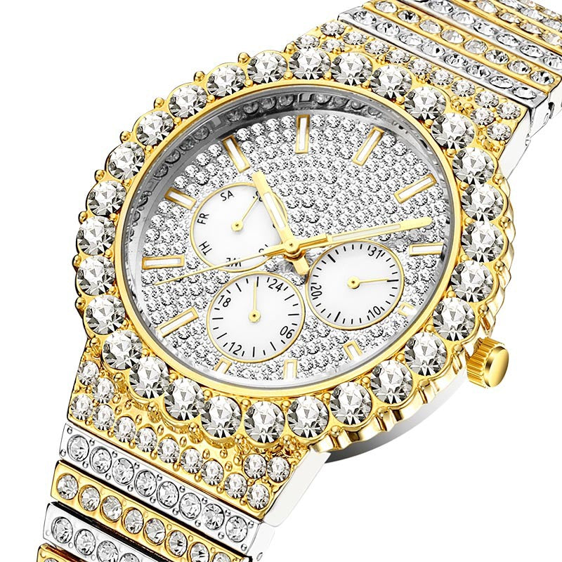 Celestial Iced Out Watch