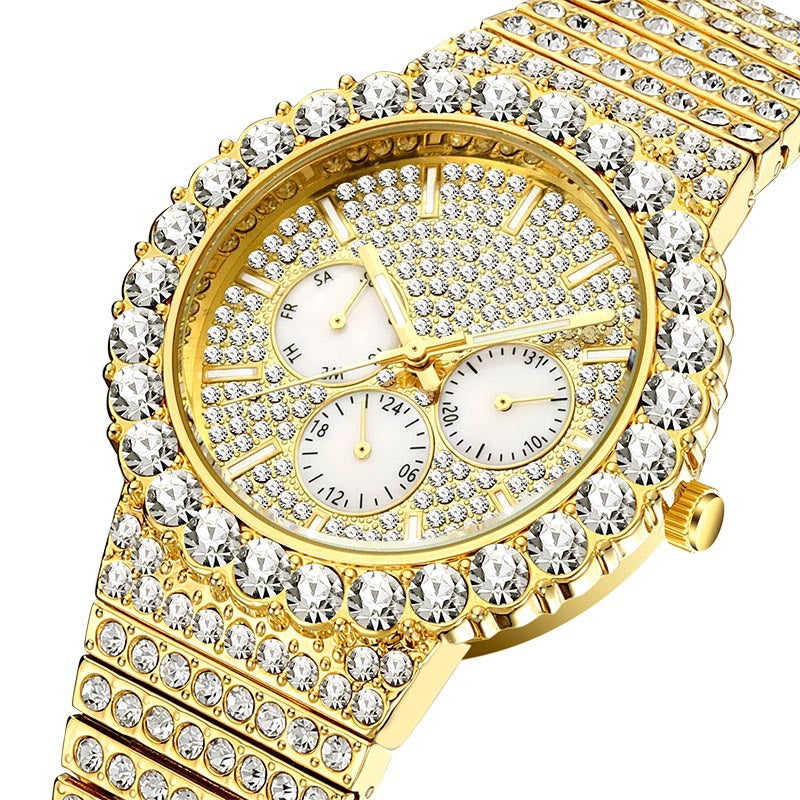 Celestial Iced Out Watch