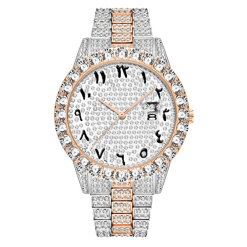 Jade Iced Out Watch