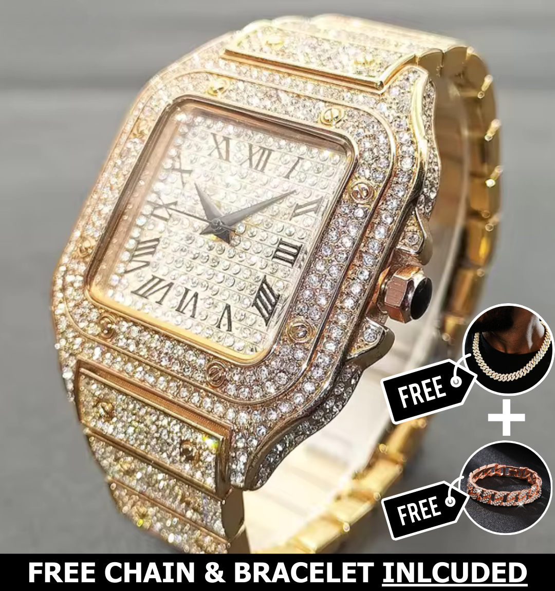 Cartice Iced Out Watch