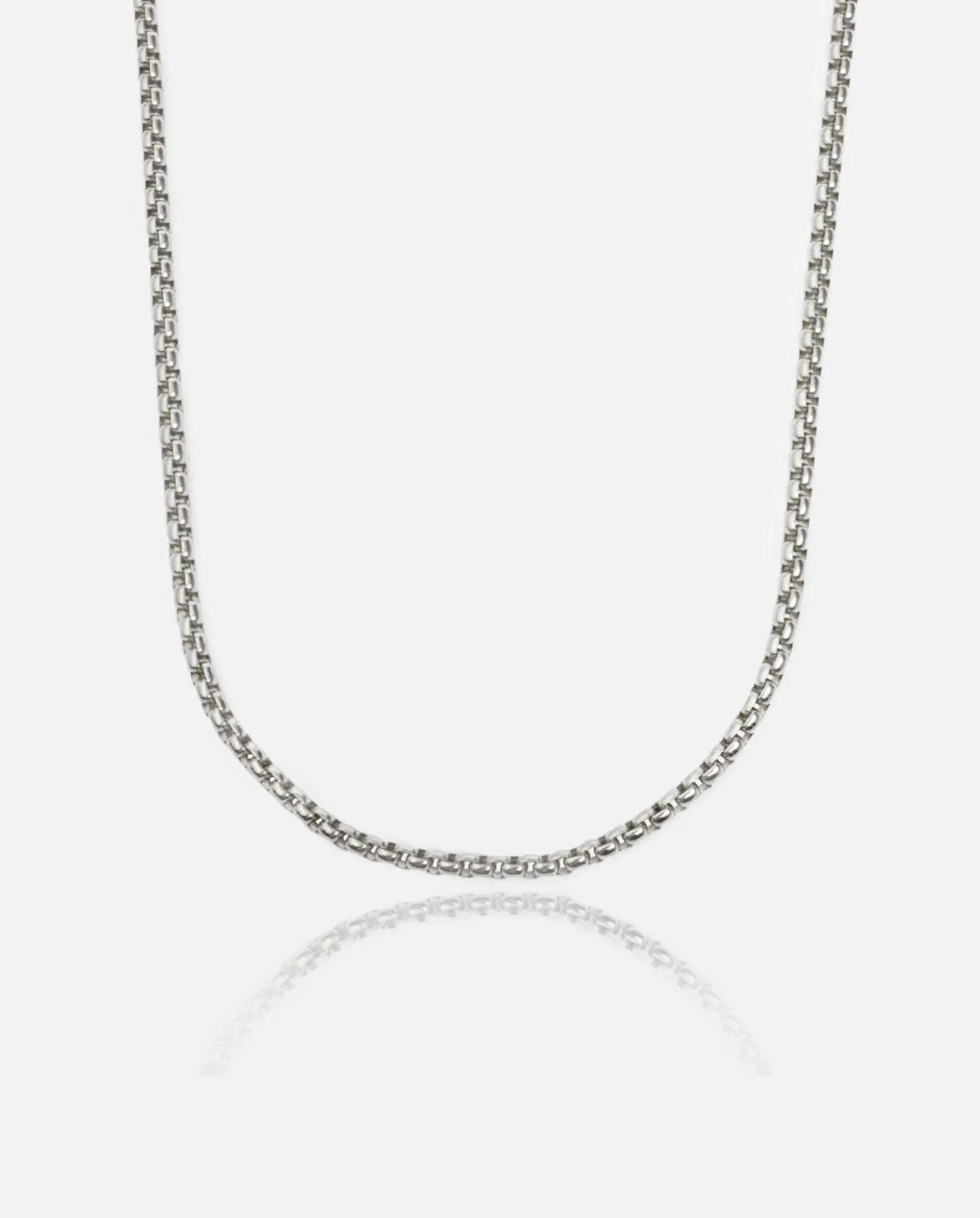 3mm mini rolo Chain - White Gold - Cartice™LuxuryJewelryGoldSilverWatchBraceletNecklaceChainIced-outCubanMoissaniteTarnish-freeStainlessDurablePremiumShinePlatedStatementDiamondAffordable
