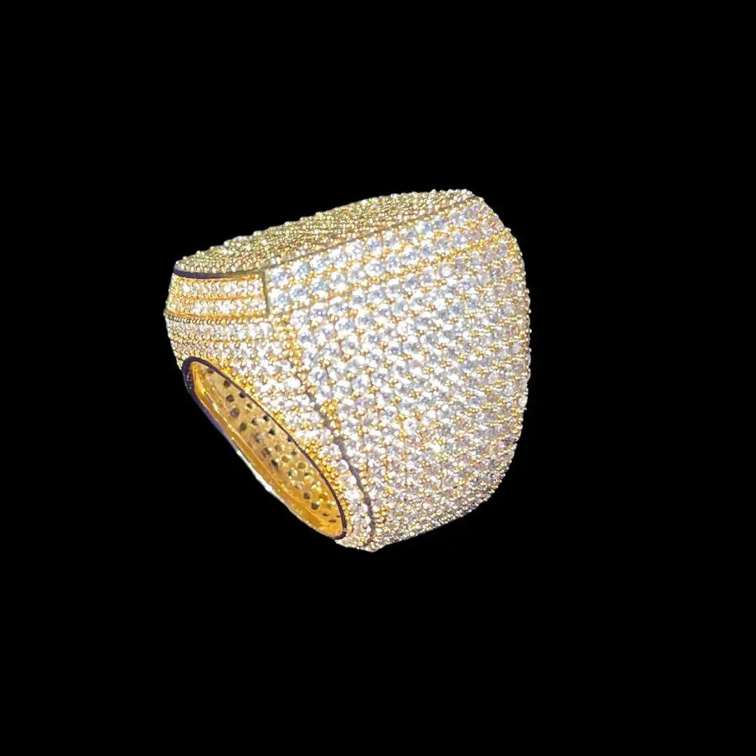 Frost Iced Out Ring - Cartice™LuxuryJewelryGoldSilverWatchBraceletNecklaceChainIced-outCubanMoissaniteTarnish-freeStainlessDurablePremiumShinePlatedStatementDiamondAffordable