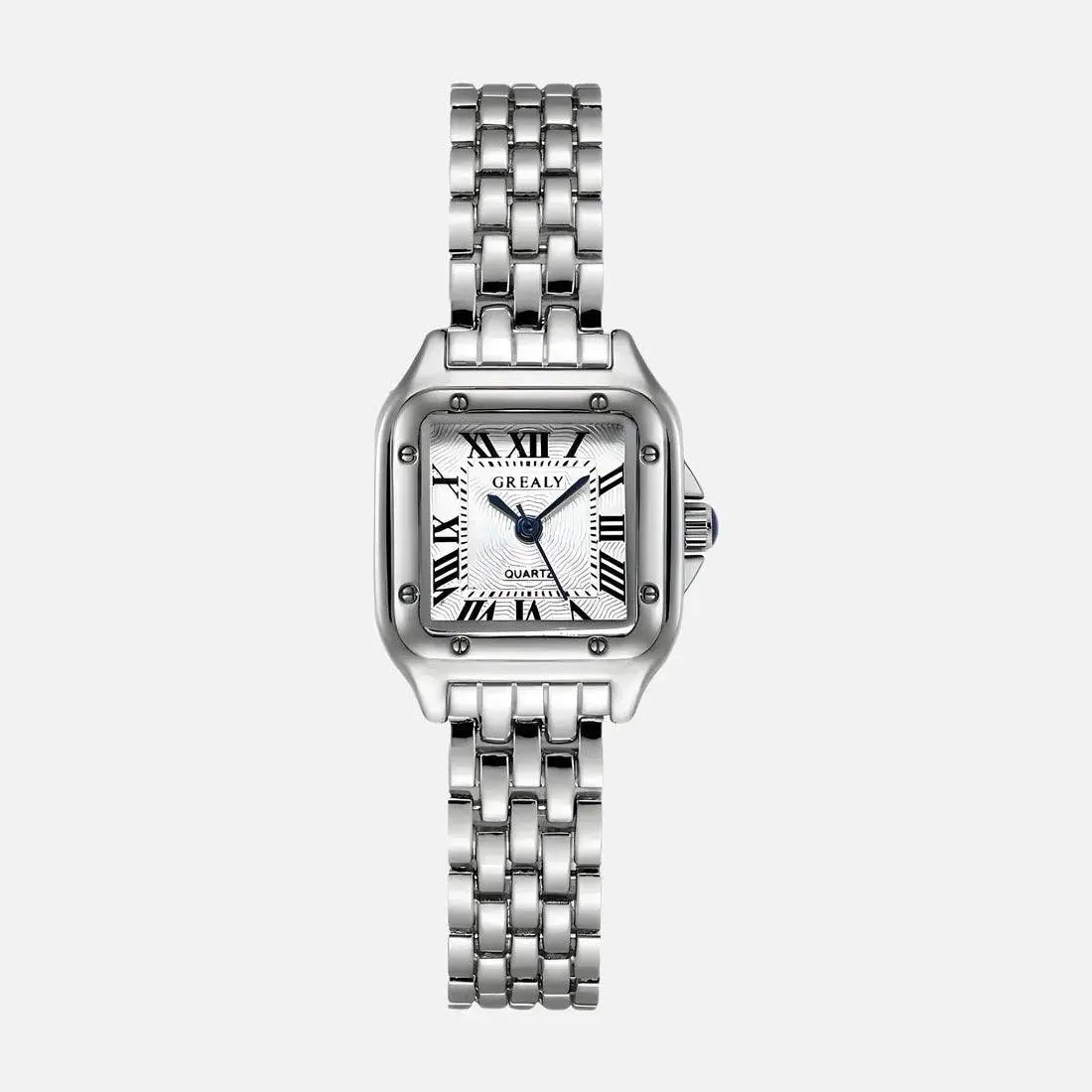 D'Grealy Watch - Cartice™LuxuryJewelryGoldSilverWatchBraceletNecklaceChainIced-outCubanMoissaniteTarnish-freeStainlessDurablePremiumShinePlatedStatementDiamondAffordable