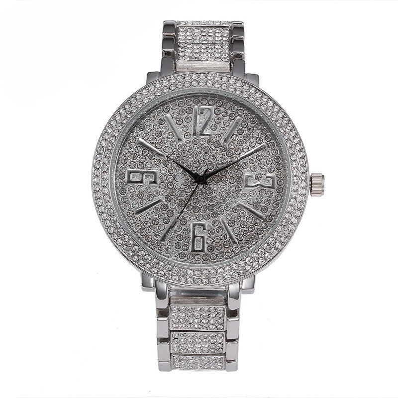 Crown Iced Out Watch