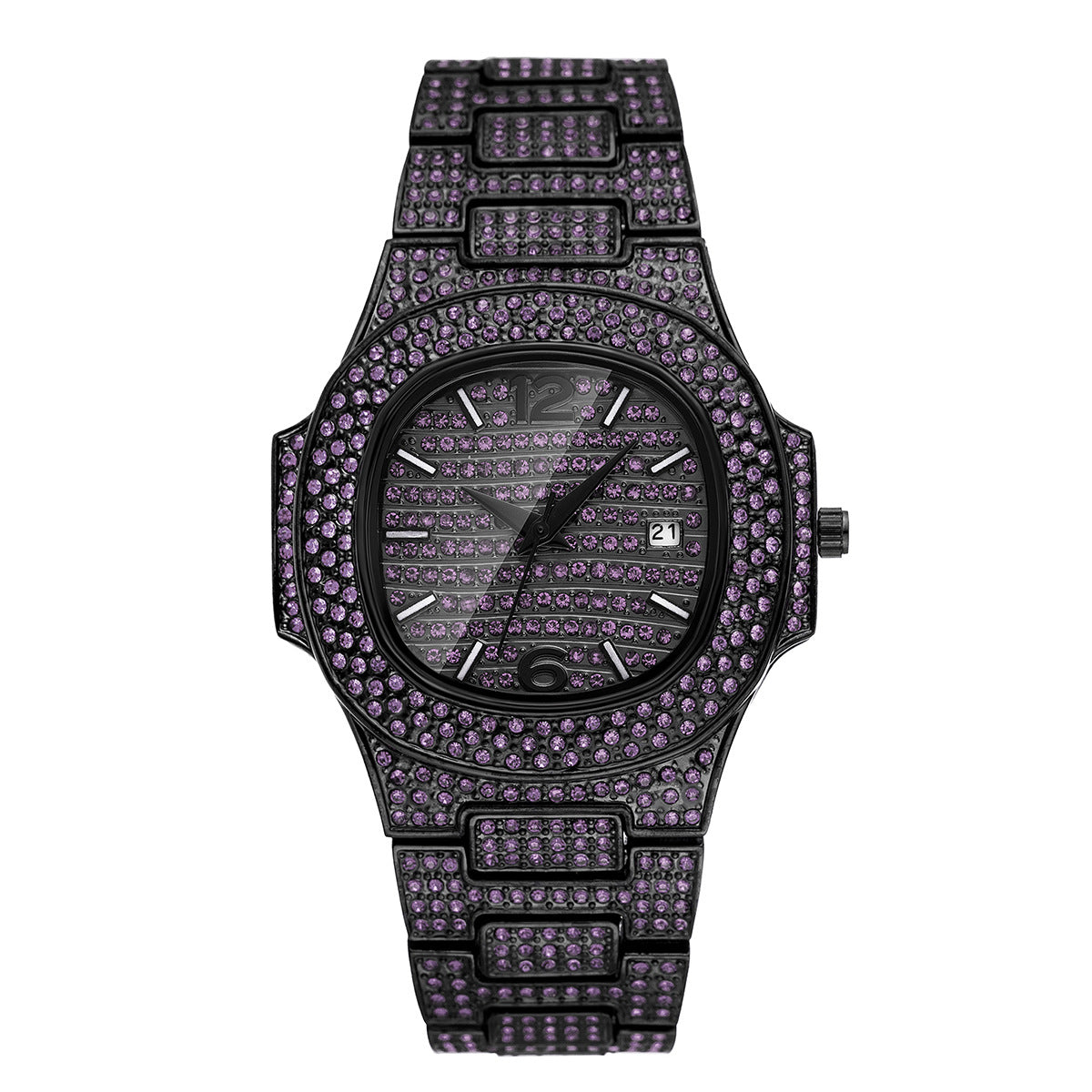 Petal Iced Out Watch