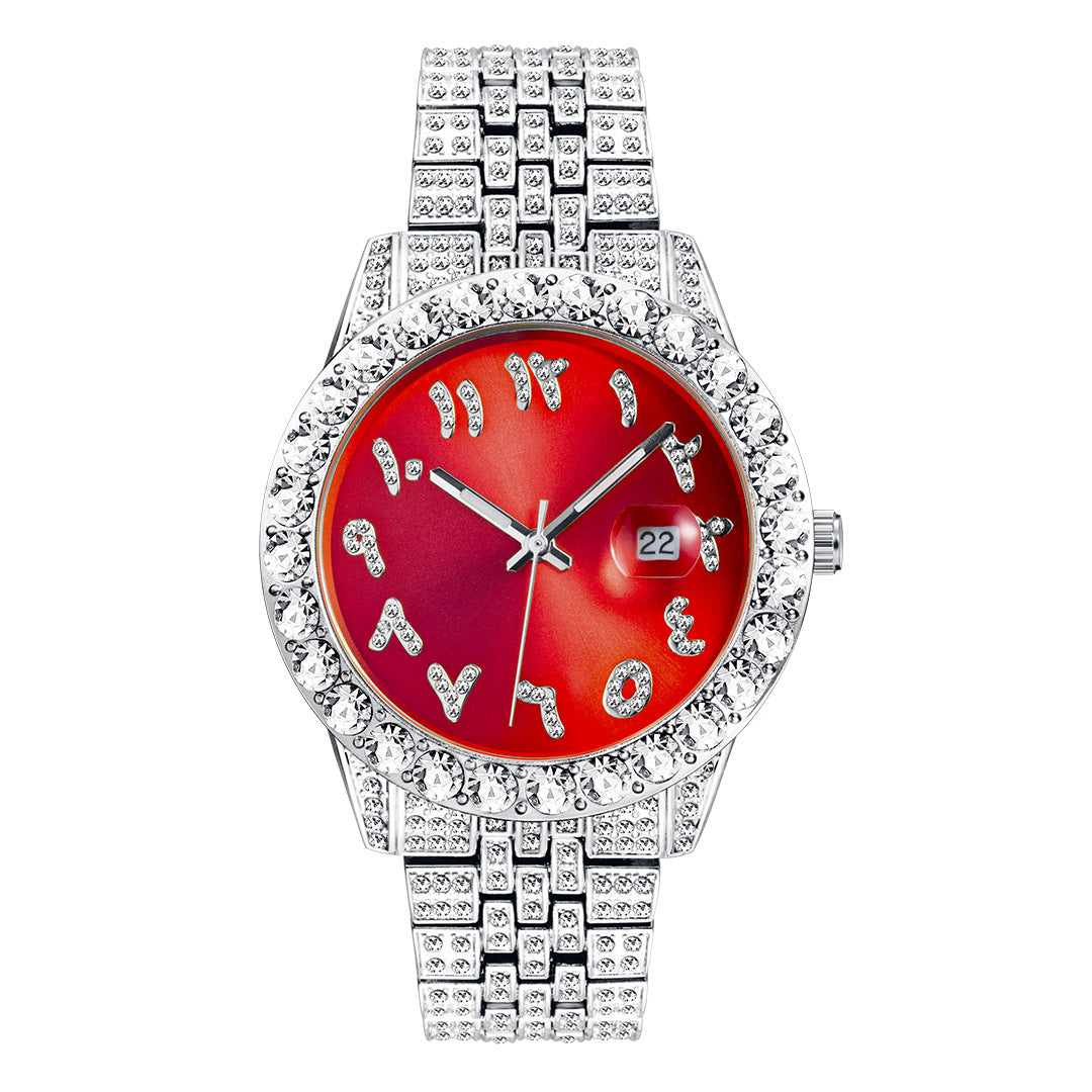 Nexis Arabic Iced Out Watch
