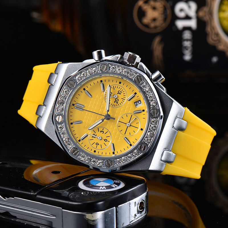 Royale Ice Bezel Chronograph Watch