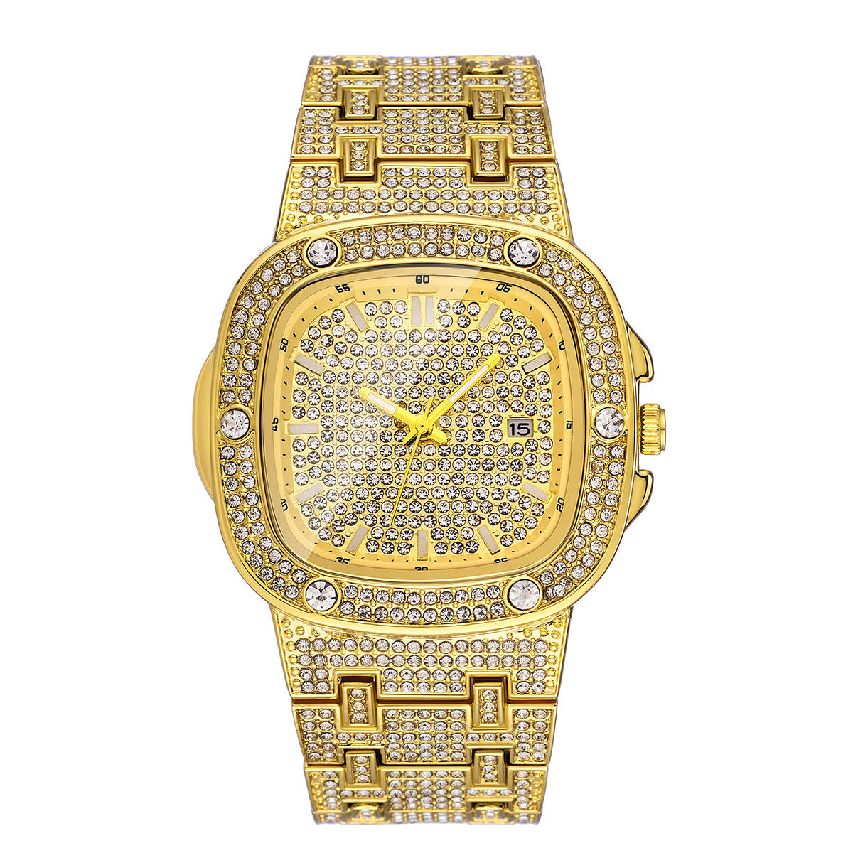 Raven Iced Out Watch