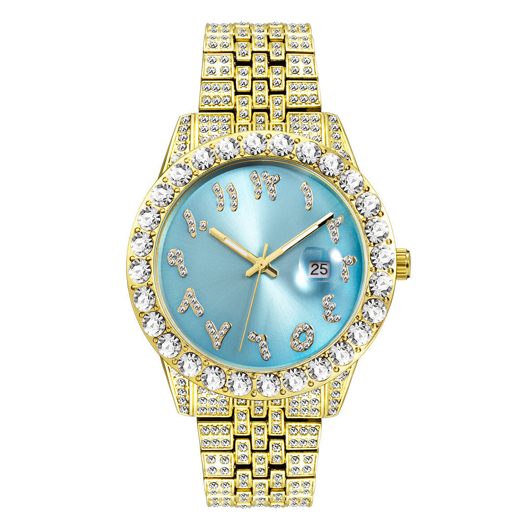 Nexis Arabic Iced Out Watch