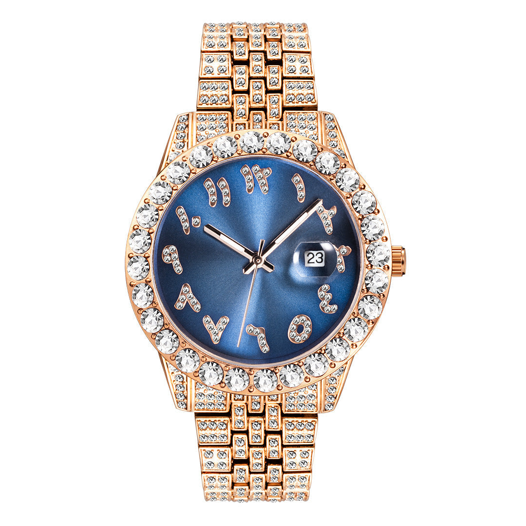 Nexis Arabic Iced Out Watch