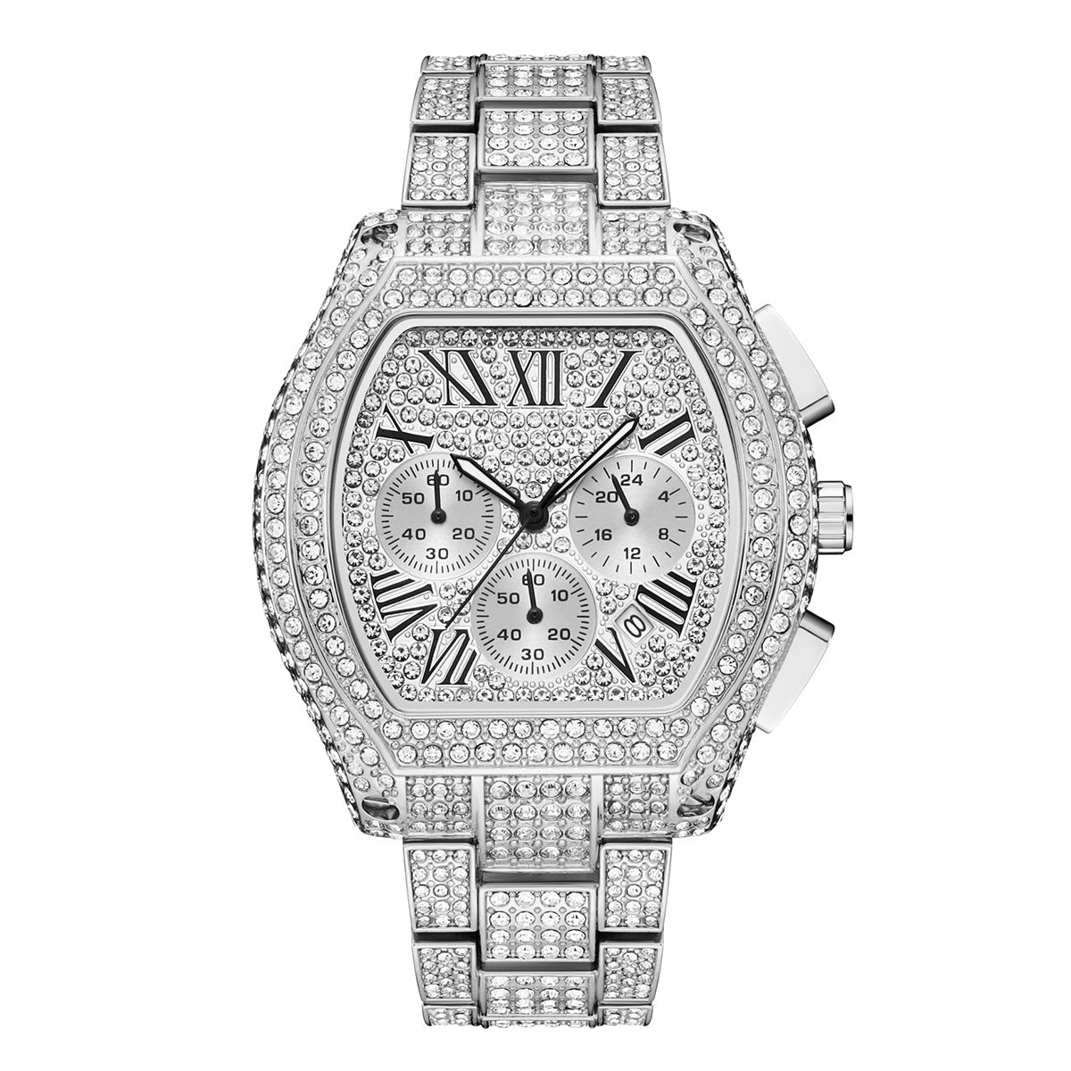 Viking Iced Out Watch