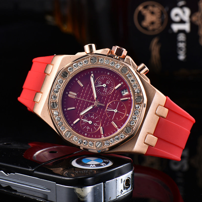 Royale Ice Bezel Chronograph Watch
