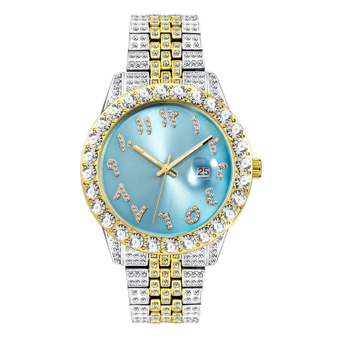 Nexis Arabic Iced Out Watch