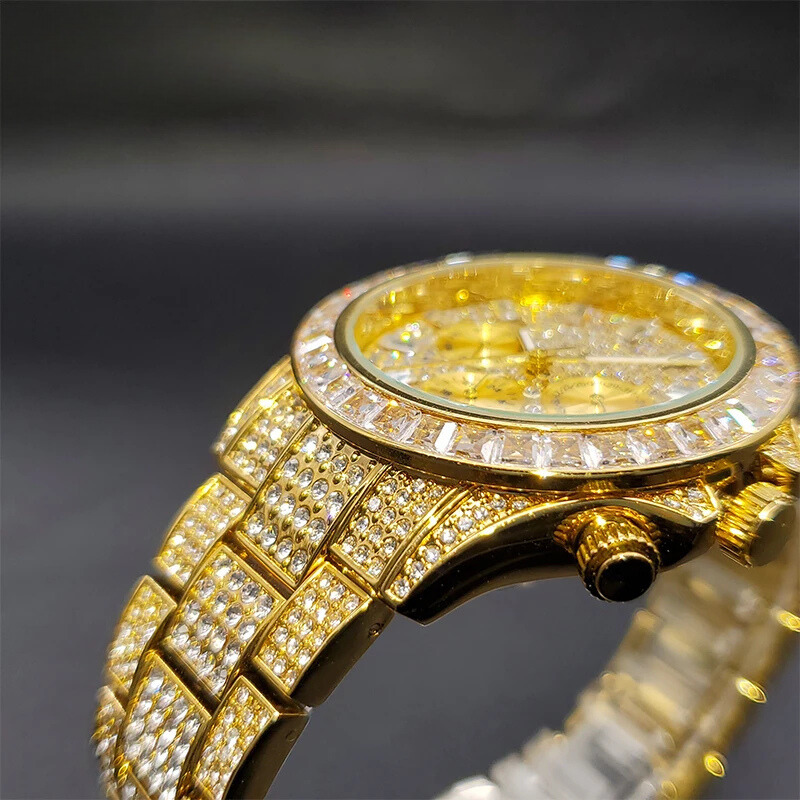 Nove Arabic Iced Out Watch
