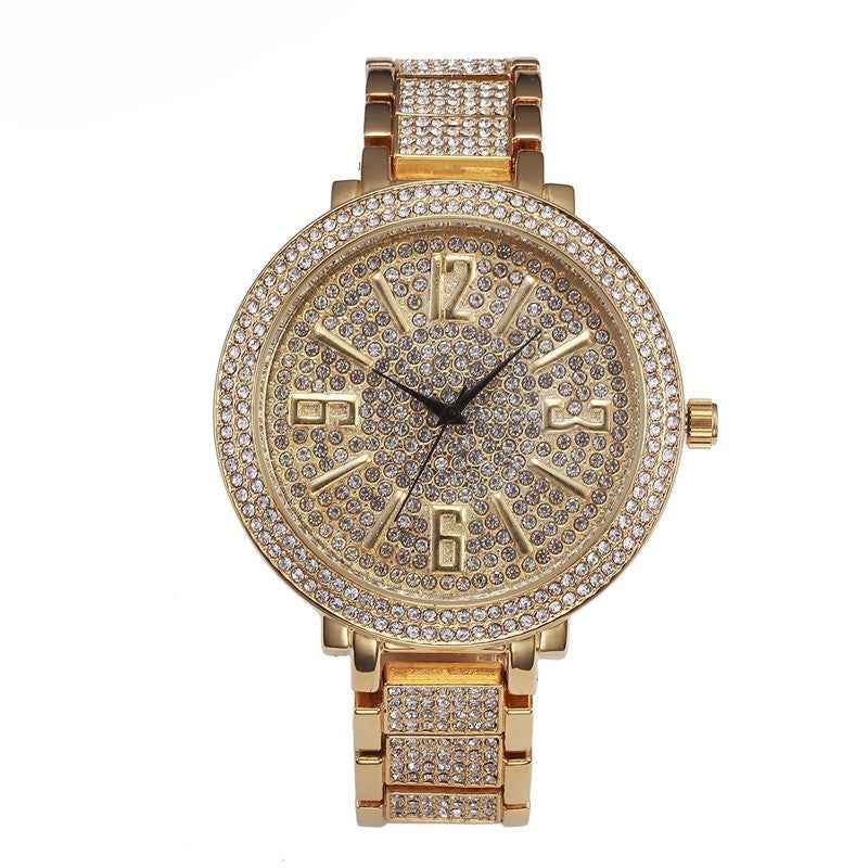Crown Iced Out Watch
