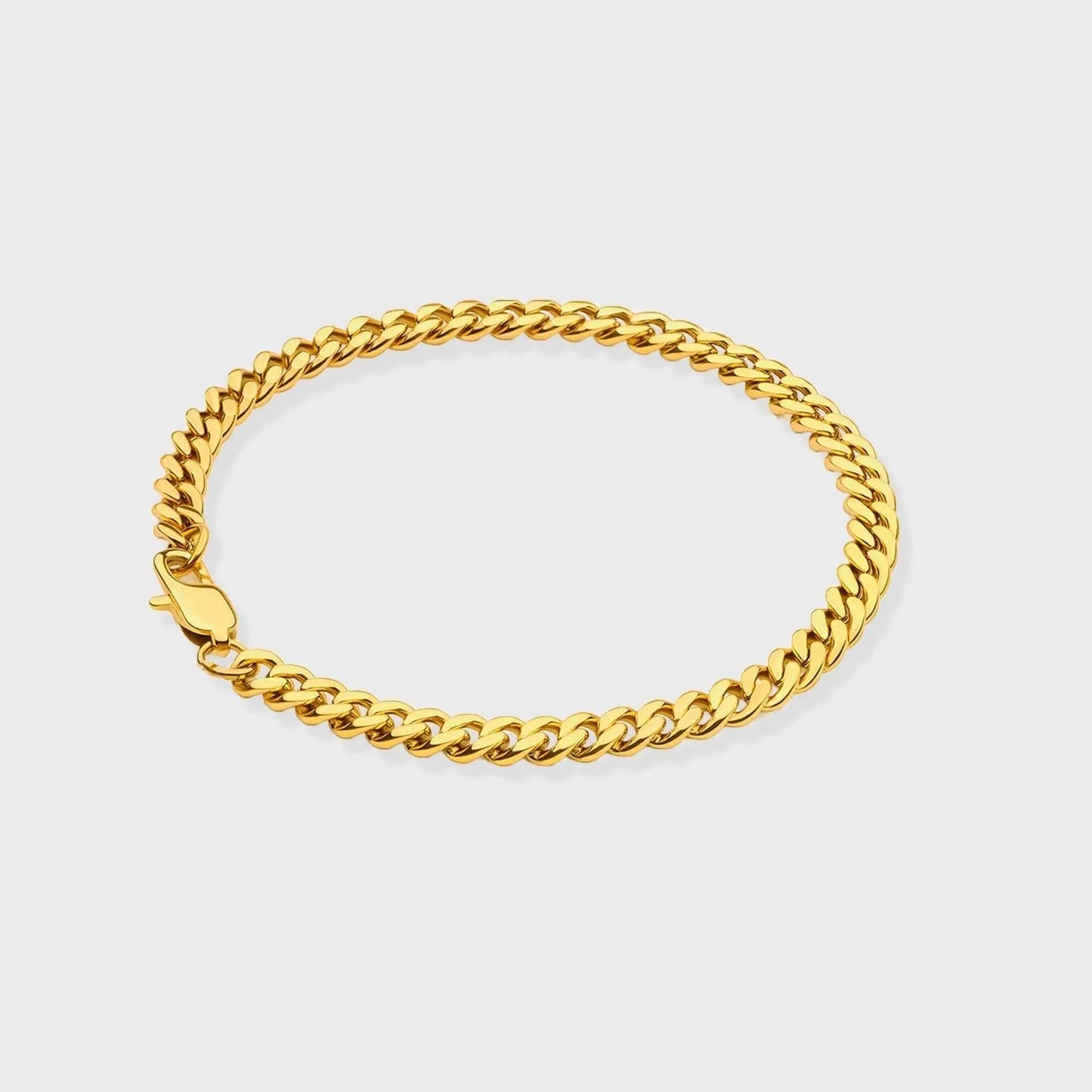 5MM CUBAN BRACELET - Gold - Cartice™LuxuryJewelryGoldSilverWatchBraceletNecklaceChainIced-outCubanMoissaniteTarnish-freeStainlessDurablePremiumShinePlatedStatementDiamondAffordable