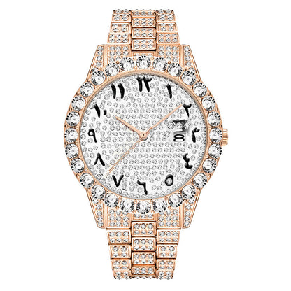 Jade Iced Out Watch