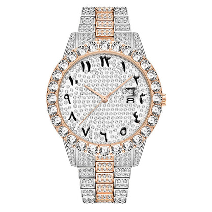 Jade Iced Out Watch