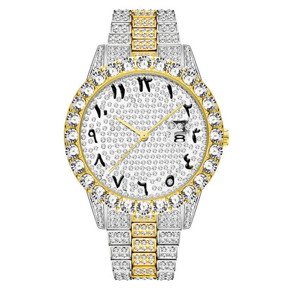 Jade Iced Out Watch