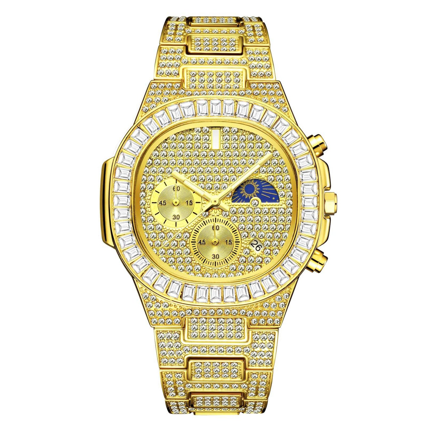 Solaris Iced Out Watch