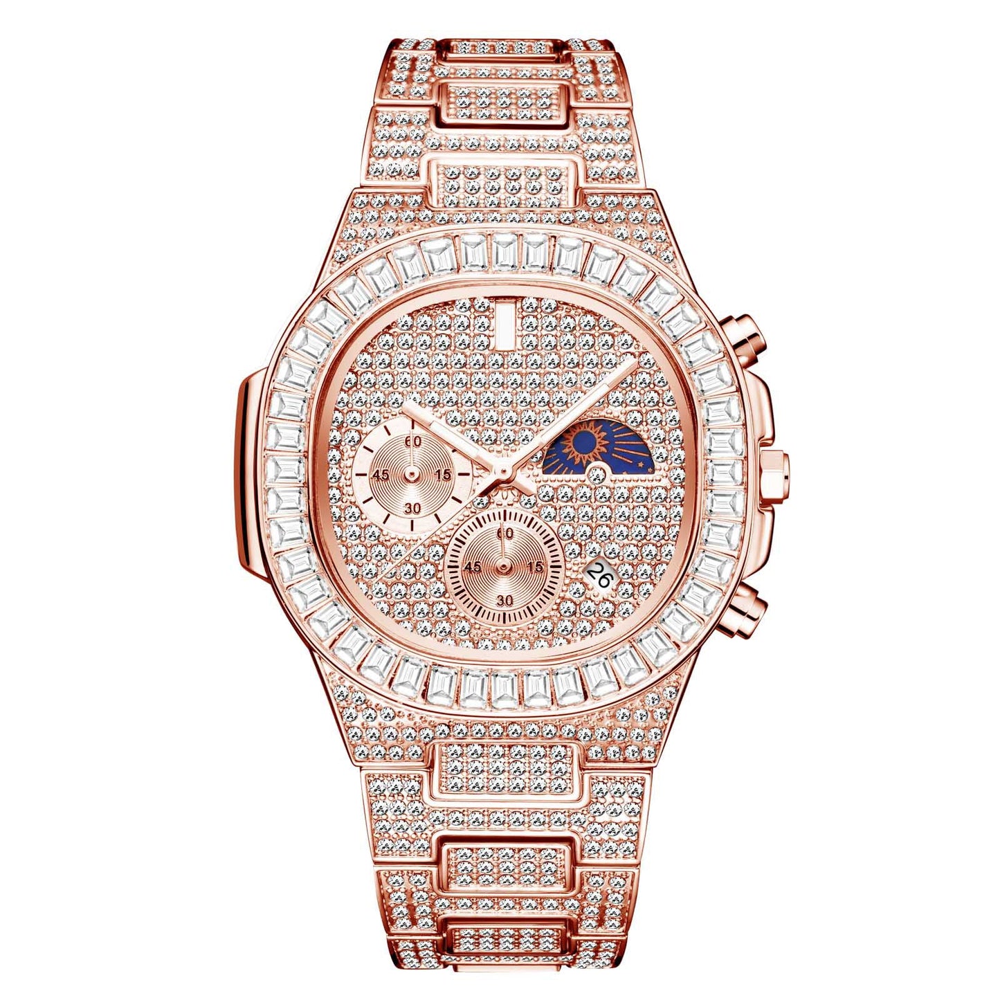 Solaris Iced Out Watch