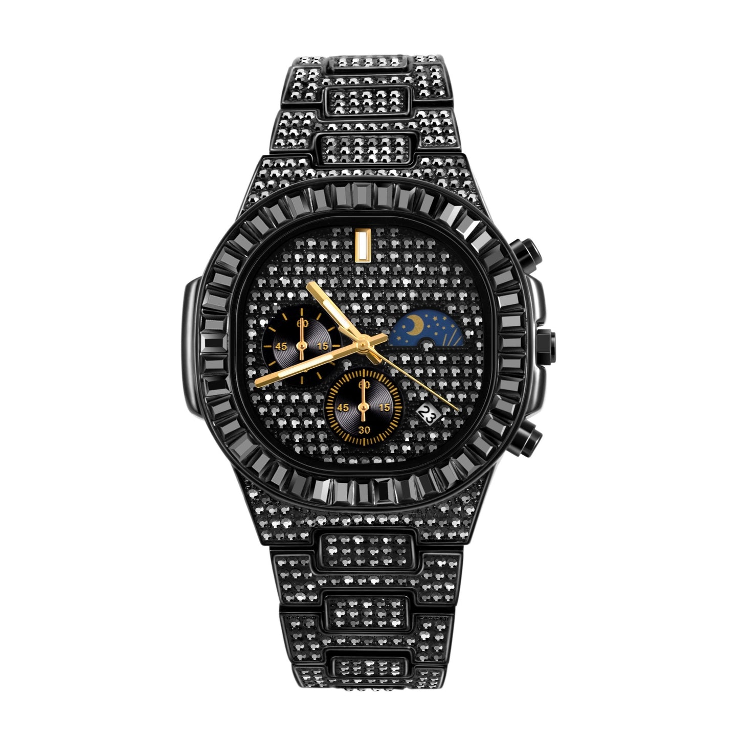 Solaris Iced Out Watch