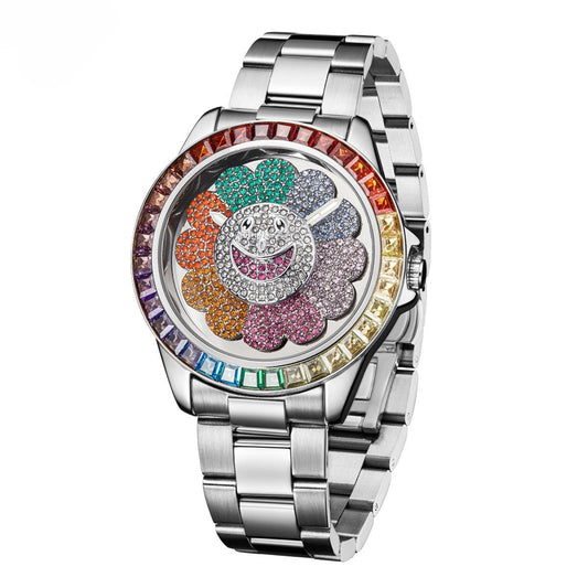 Limited Edition Flower Baguette Watch