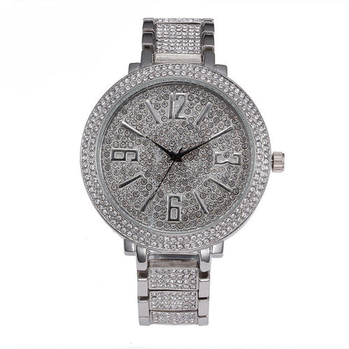 Crown Iced Out Watch