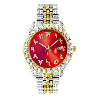 Nexis Arabic Iced Out Watch