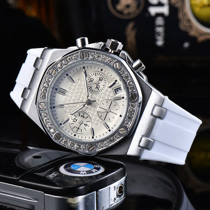 Royale Ice Bezel Chronograph Watch