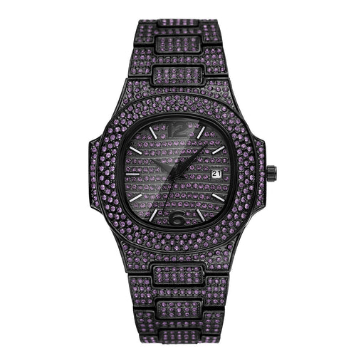 Petal Iced Out Watch