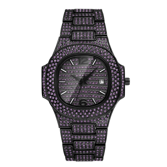 Petal Iced Out Watch