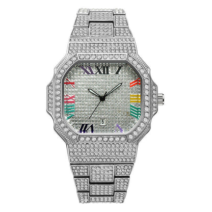 Prestige Rainbow Iced Out Watch