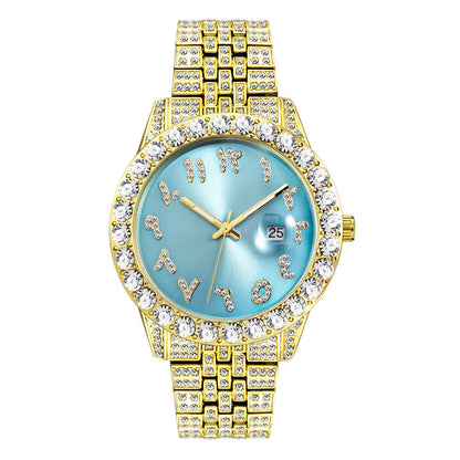 Nexis Arabic Iced Out Watch