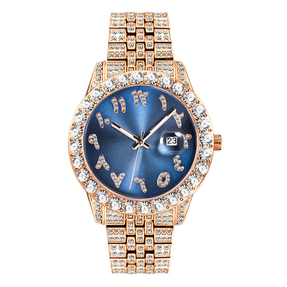 Nexis Arabic Iced Out Watch