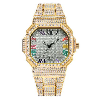 Prestige Rainbow Iced Out Watch