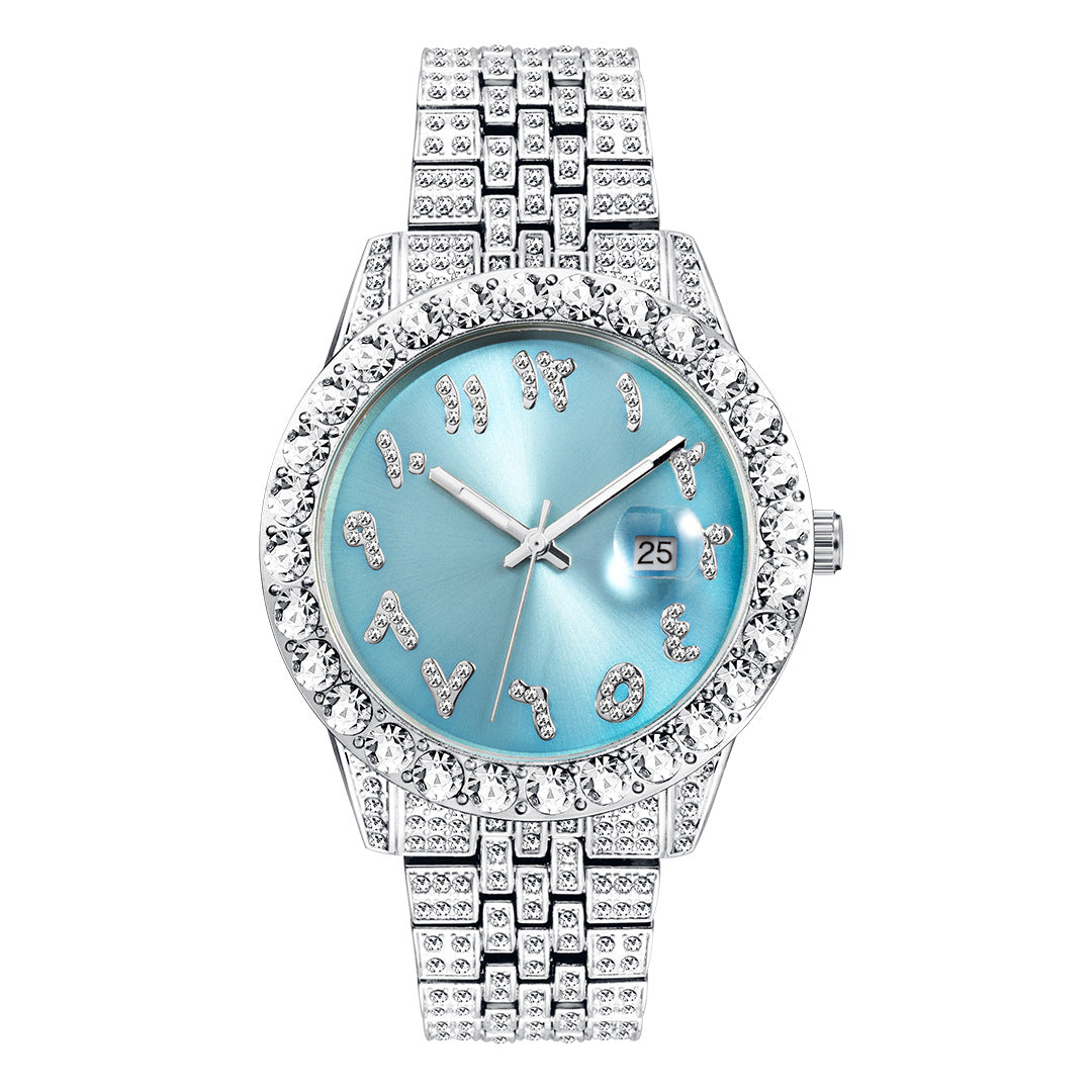 Nexis Arabic Iced Out Watch