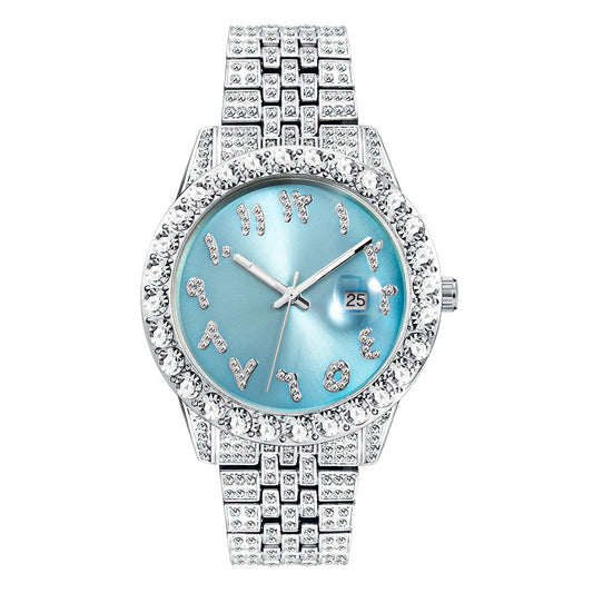 Nexis Arabic Iced Out Watch