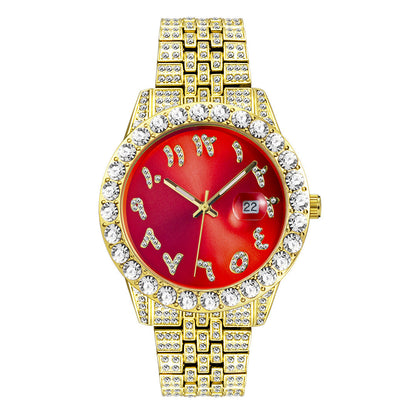 Nexis Arabic Iced Out Watch
