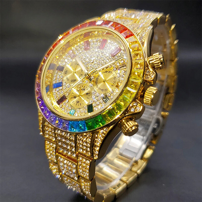 Nove Arabic Iced Out Watch