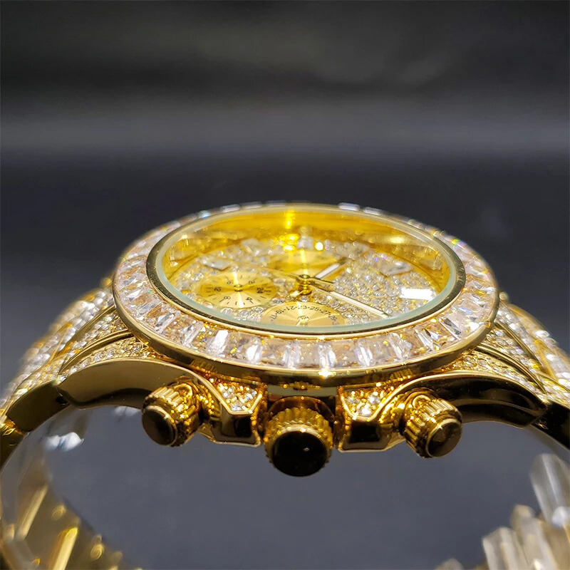 Nove Arabic Iced Out Watch