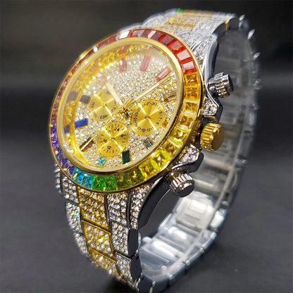 Nove Arabic Iced Out Watch