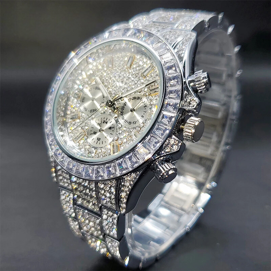 Nove Arabic Iced Out Watch