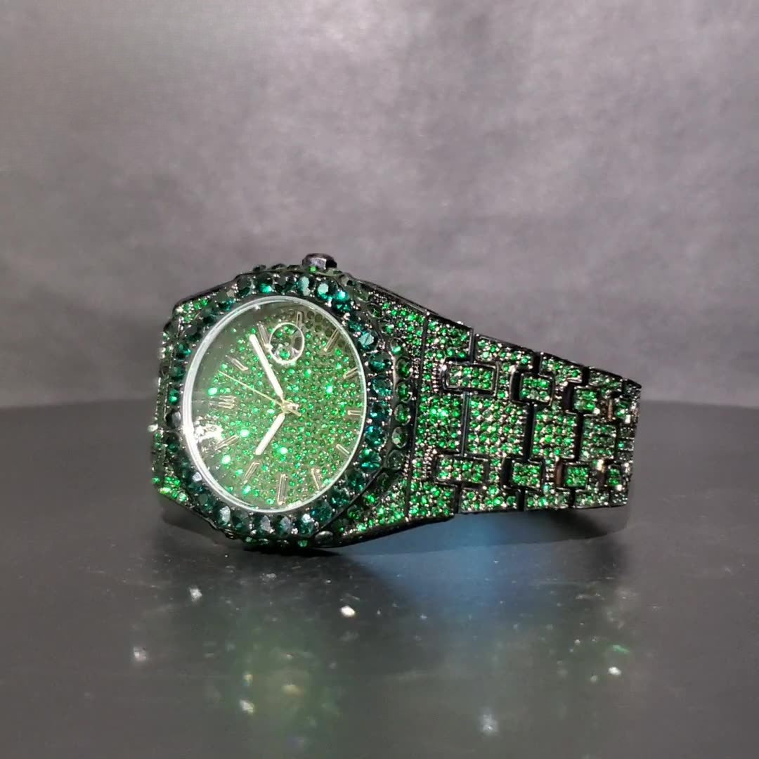 Quantum Iced Out Watch