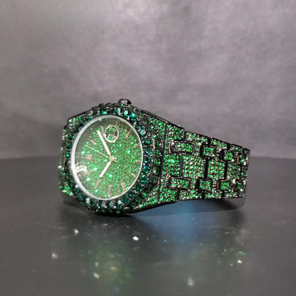 Quantum Iced Out Watch