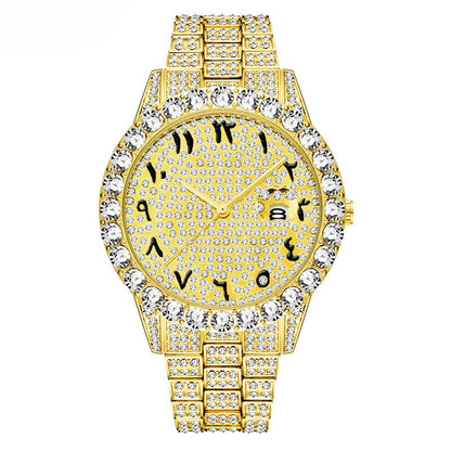 Jade Iced Out Watch